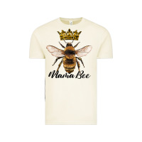 Vintage Arctic mama bee with crown Vintage Tee - Artiststas