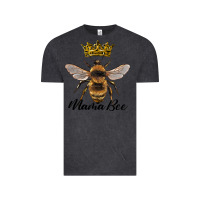Vintage Black mama bee with crown Vintage Tee - Artiststas