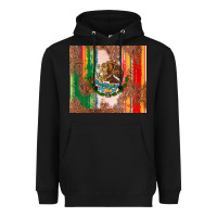 Black mexican flag serape Heavyweight Hoodie - CTS Tumbler Store
