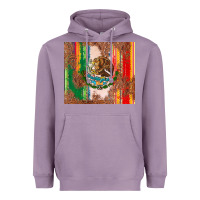 Lavender mexican flag serape Heavyweight Hoodie - CTS Tumbler Store