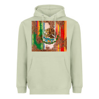 Matcha mexican flag serape Heavyweight Hoodie - CTS Tumbler Store