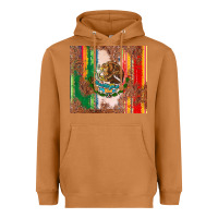 Meerkat mexican flag serape Heavyweight Hoodie - CTS Tumbler Store