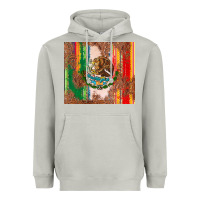 Mexican Flag Serape Heavyweight Hoodie | Teevron