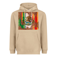 Mushroom mexican flag serape Heavyweight Hoodie - CTS Tumbler Store