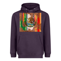 Plum mexican flag serape Heavyweight Hoodie - CTS Tumbler Store