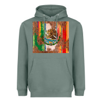 Sage mexican flag serape Heavyweight Hoodie - CTS Tumbler Store
