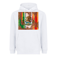White mexican flag serape Heavyweight Hoodie - CTS Tumbler Store