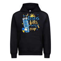 Black down syndrome jesus fills my cup Urban Hoodie - MaliasSmallBusiness