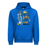 Cobalt down syndrome jesus fills my cup Urban Hoodie - MaliasSmallBusiness