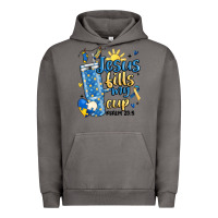 Pigment Tornado down syndrome jesus fills my cup Urban Hoodie - MaliasSmallBusiness