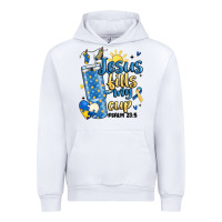 White down syndrome jesus fills my cup Urban Hoodie - MaliasSmallBusiness