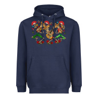 Navy mexican skeletons Heavyweight Hoodie - CTS Tumbler Store