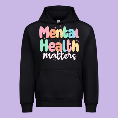 Mental Health Matters Urban Hoodie Designed By Maliassmallbusiness
