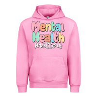 Fuchsia Pink mental health matters Urban Hoodie - MaliasSmallBusiness