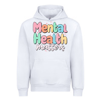 White mental health matters Urban Hoodie - MaliasSmallBusiness