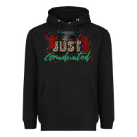 Black just graduated Heavyweight Hoodie - Zillion Design Studio