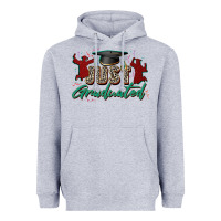 Heather Grey just graduated Heavyweight Hoodie - Zillion Design Studio