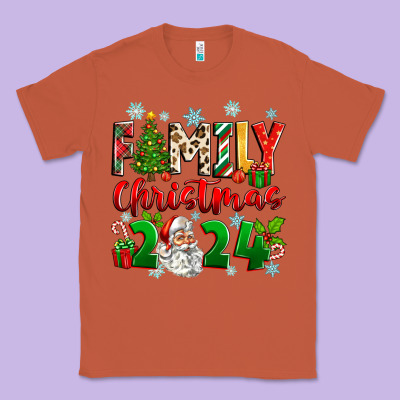 Family Christmas 2024 Classic Tee Designed By Zillion Design Studio