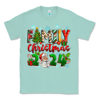 Seafoam family christmas 2024 Classic Tee - Zillion Design Studio