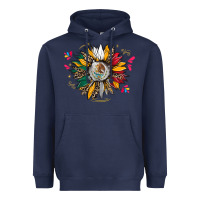 Navy mexican sunflower Heavyweight Hoodie - CTS Tumbler Store