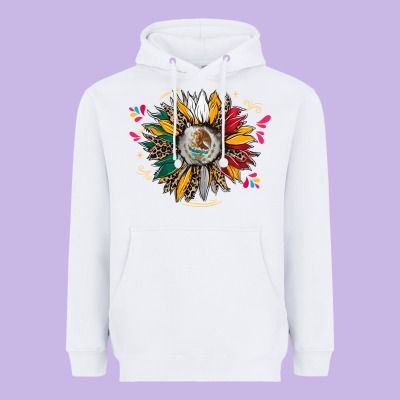 Mexican Sunflower Heavyweight Hoodie Designed By Cts Tumbler Store