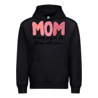 Black mom in every season, she shines with grace Urban Hoodie - MaliasSmallBusiness