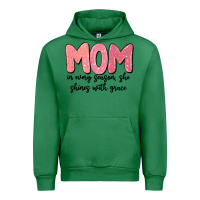 Emerald mom in every season, she shines with grace Urban Hoodie - MaliasSmallBusiness