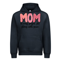 Navy mom in every season, she shines with grace Urban Hoodie - MaliasSmallBusiness
