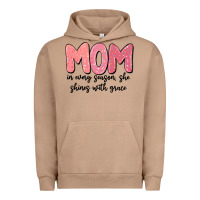 Pigment Burro mom in every season, she shines with grace Urban Hoodie - MaliasSmallBusiness