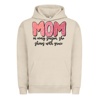 Pigment French Oak mom in every season, she shines with grace Urban Hoodie - MaliasSmallBusiness