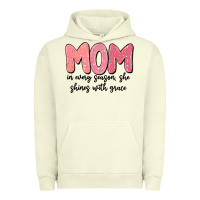 Pigment Pistachio mom in every season, she shines with grace Urban Hoodie - MaliasSmallBusiness