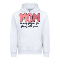 White mom in every season, she shines with grace Urban Hoodie - MaliasSmallBusiness