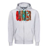 Mexican Brushstroke Zipper Hoodie | Teevron