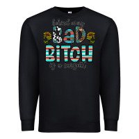 Black Behind Every Bad Bitch is a Carseat Premium Sweatshirt - CowhideDigitalArt