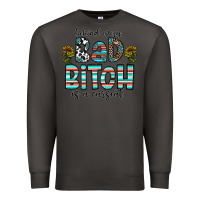 Smoke Behind Every Bad Bitch is a Carseat Premium Sweatshirt - CowhideDigitalArt