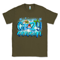 Army Green cozy season winter Classic Tee - Zillion Design Studio