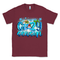 Burgundy cozy season winter Classic Tee - Zillion Design Studio