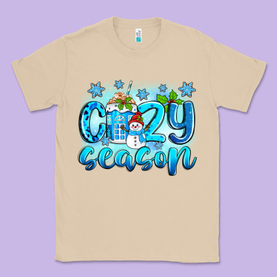 Cozy Season Winter Classic Tee Designed By Zillion Design Studio