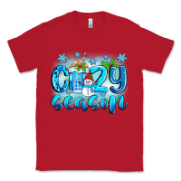 Red cozy season winter Classic Tee - Zillion Design Studio