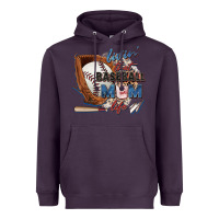 Plum livin' that baseball mom life Heavyweight Hoodie - Zillion Design Studio