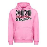 Fuchsia Pink moto mama Urban Hoodie - MaliasSmallBusiness