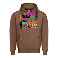 Chestnut nana gemstone sunflower Zipper Hoodie - texasbilliewilder