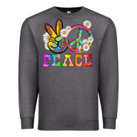 Charcoal Heather lgbtq peace and sembols Premium Sweatshirt - HRA Design Shop