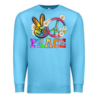 Ocean Blue lgbtq peace and sembols Premium Sweatshirt - HRA Design Shop
