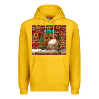 Lemon merry christmas cookies buffalo plaid Premium Hoodie - Jasminsmagicworld