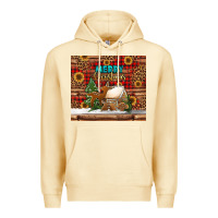Pina Colada merry christmas cookies buffalo plaid Premium Hoodie - Jasminsmagicworld