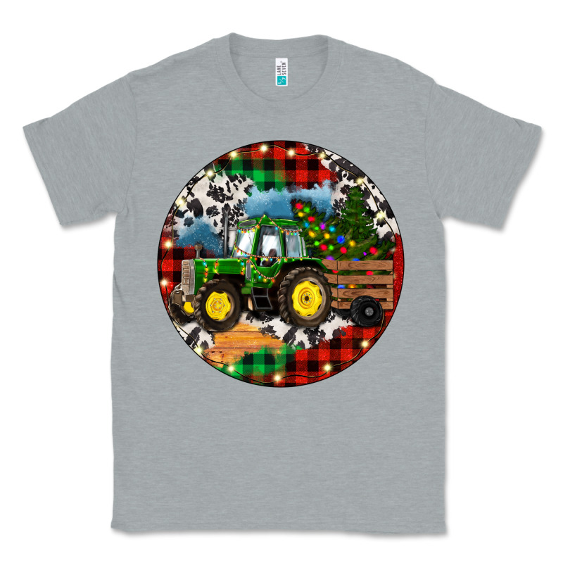 Christmas Farm Tractor Classic Tee by RanaPortraitStore | Teevron