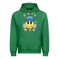 Emerald down right amazing Urban Hoodie - MaliasSmallBusiness