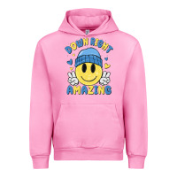 Fuchsia Pink down right amazing Urban Hoodie - MaliasSmallBusiness