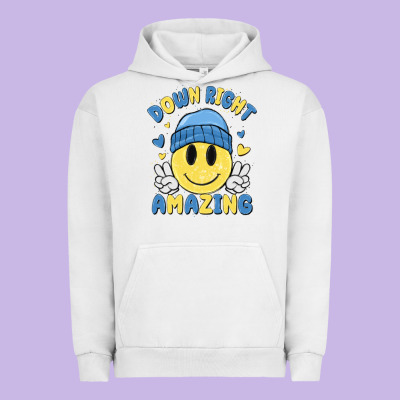 Down Right Amazing Urban Hoodie Designed By Maliassmallbusiness